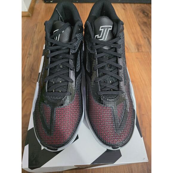 NIKE JORDAN TATUM 1 BASKETBALL BLACK/METALLIC SILVER SIZE MEN\'S 13 [DZ3323-001] main image 4